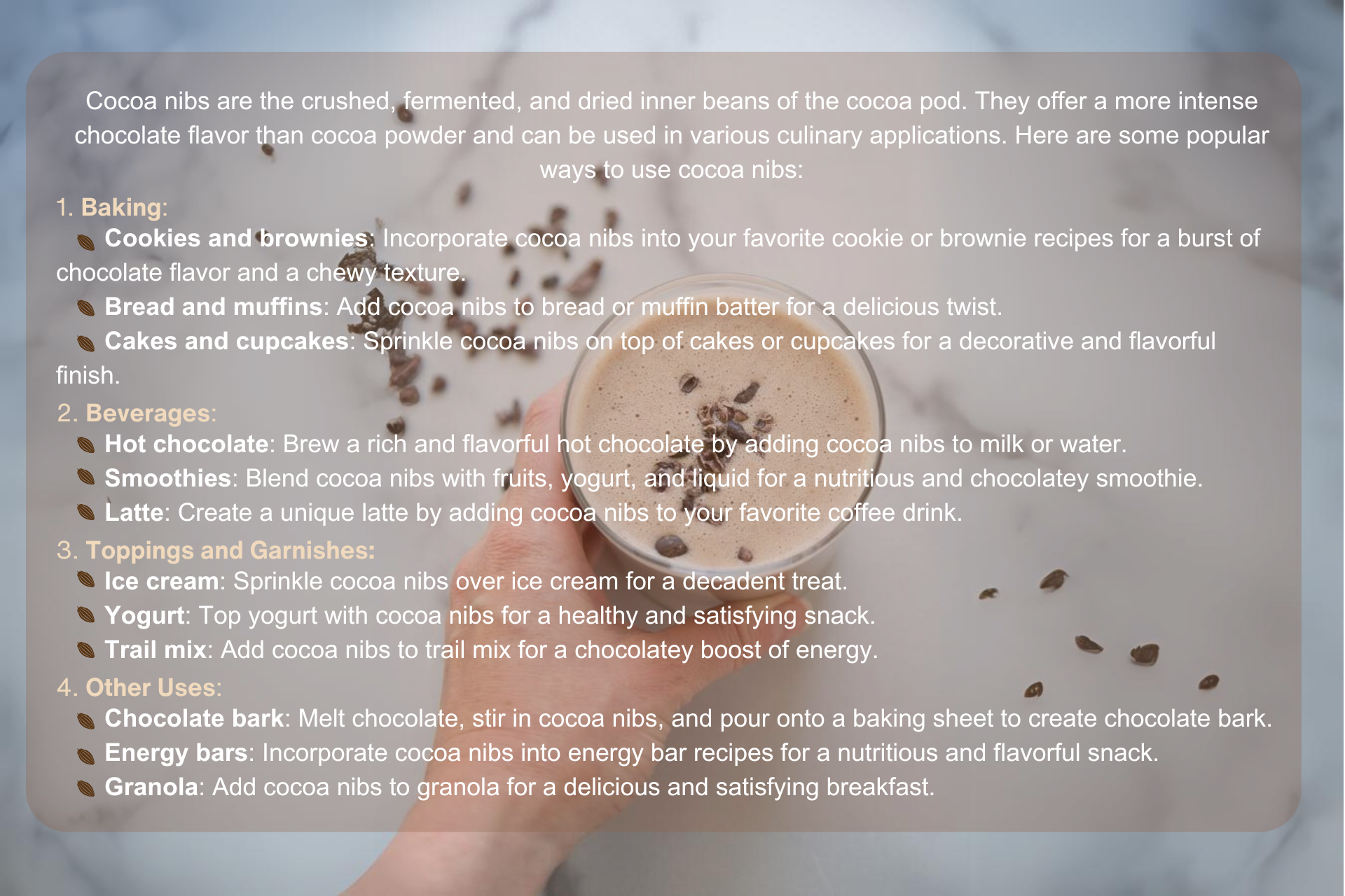 KAABAAY Cocoa Organic Nibs 200gm, Roasted