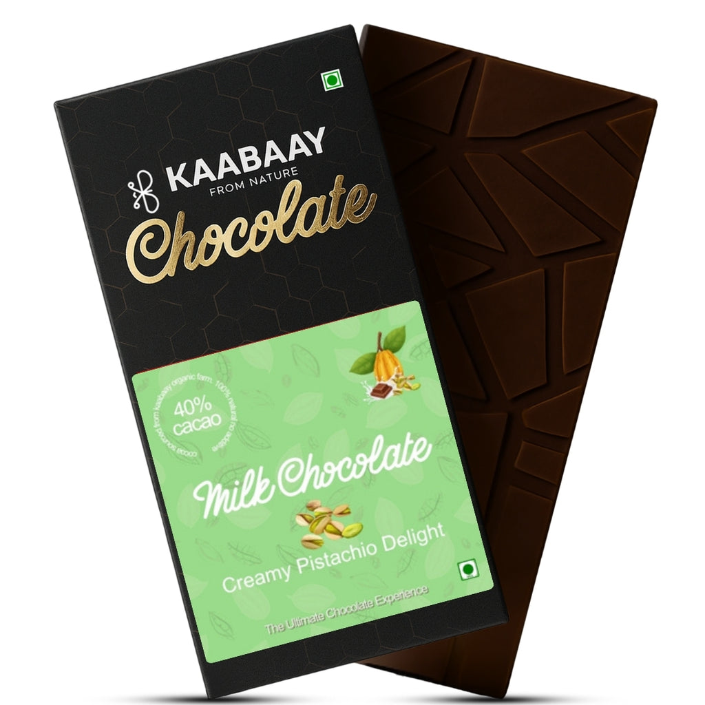 Milk chocolate 40% Creamy Pistachio Delight Bar
