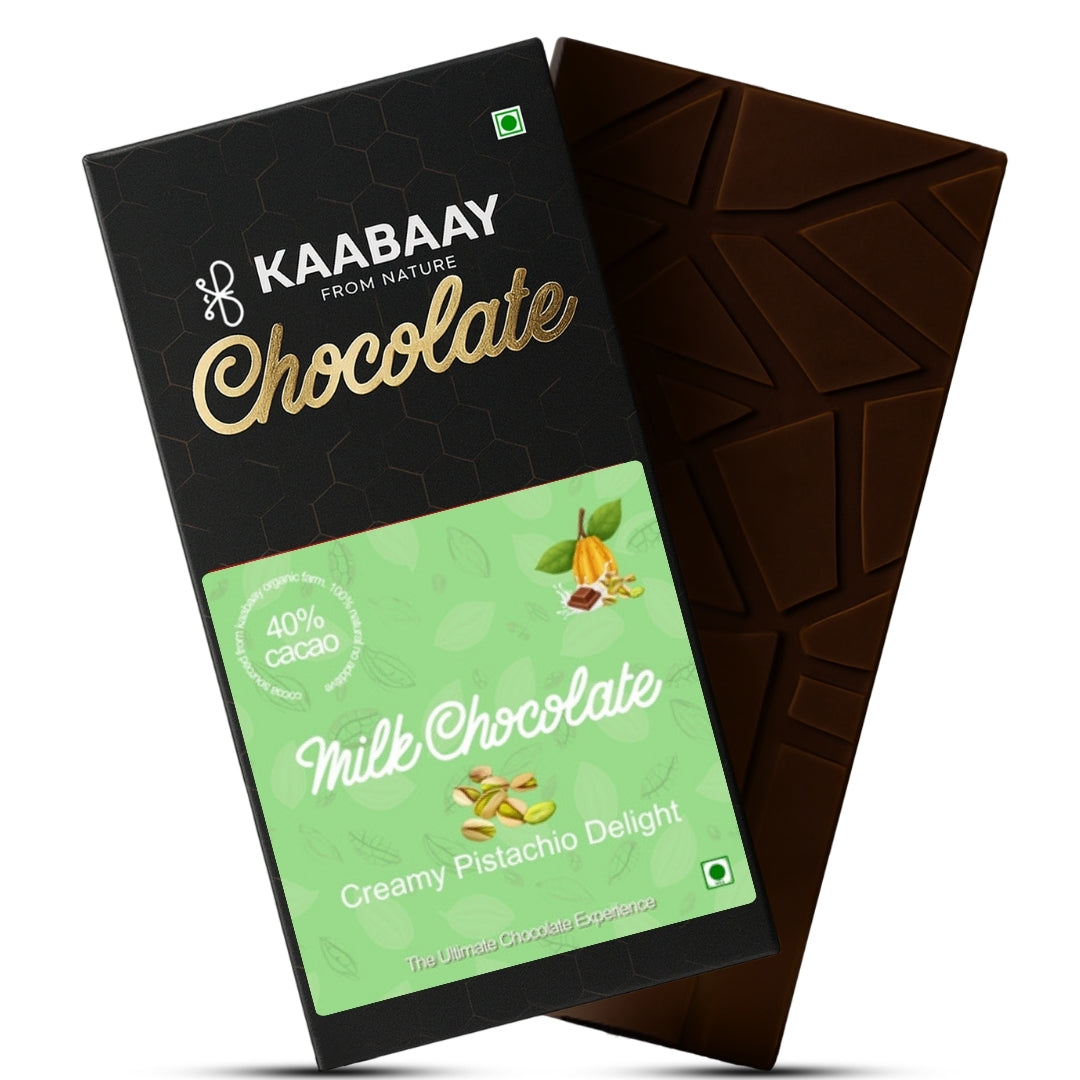 Milk chocolate 40% Creamy Pistachio Delight Bar