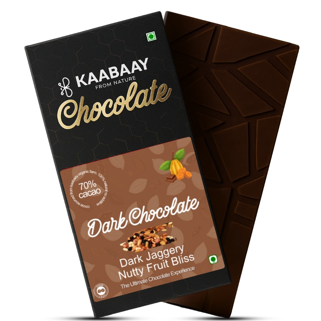 Dark Chocolate 70% Jaggery Nutty Fruity Bliss