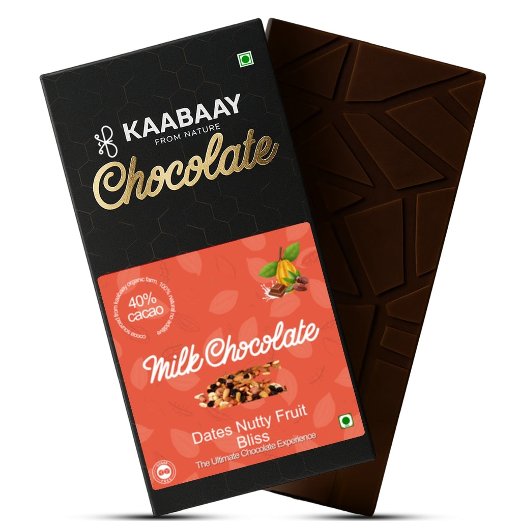 Milk Chocolate 40% Dates Nutty Fruity Bliss