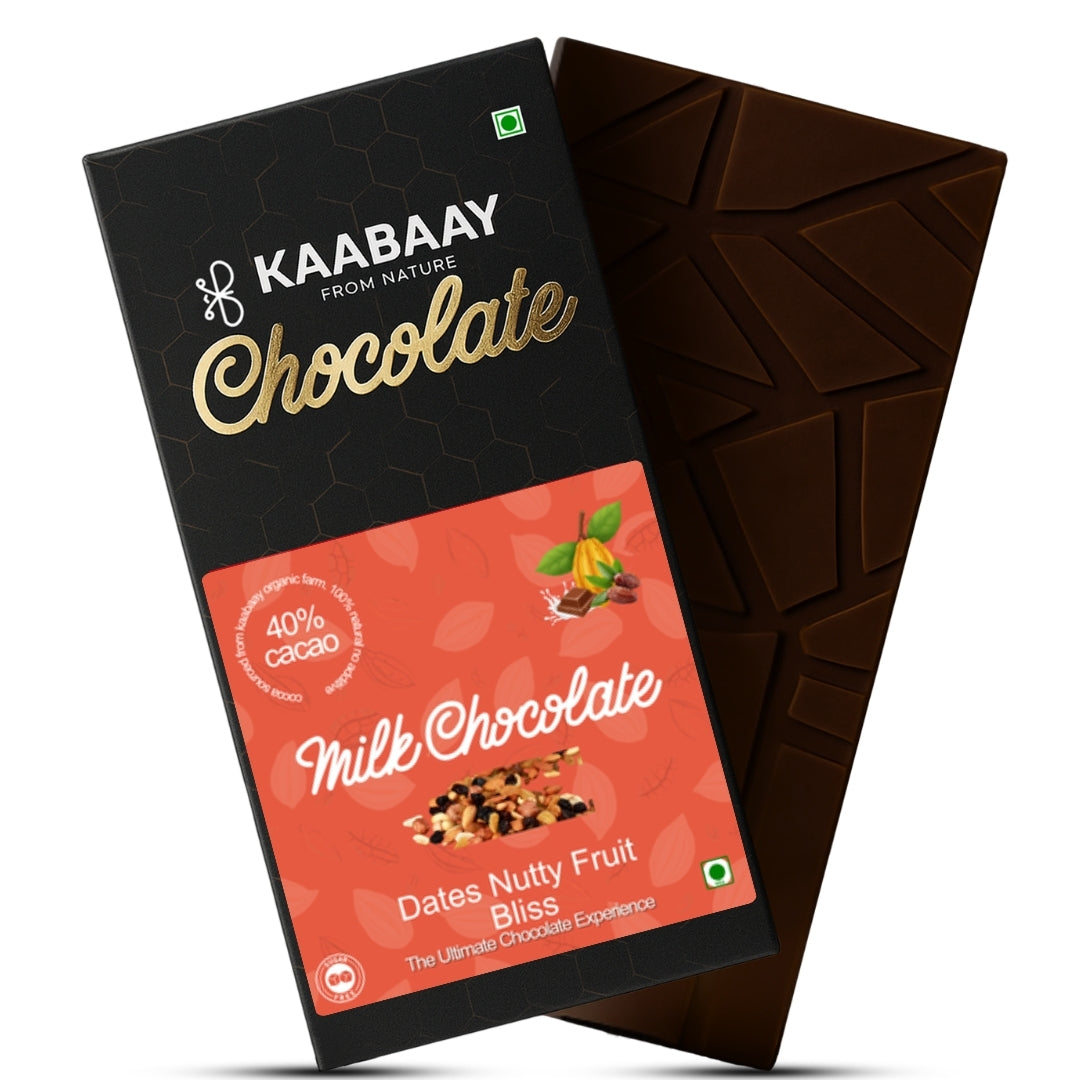 Milk Chocolate 40% Dates Nutty Fruity Bliss