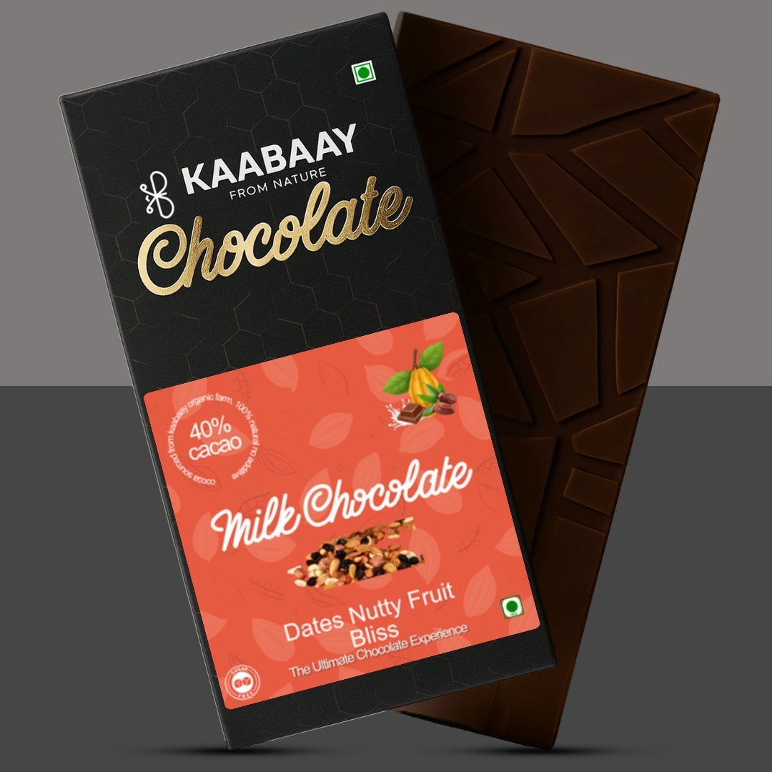 Milk Chocolate 40% Dates Nutty Fruity Bliss