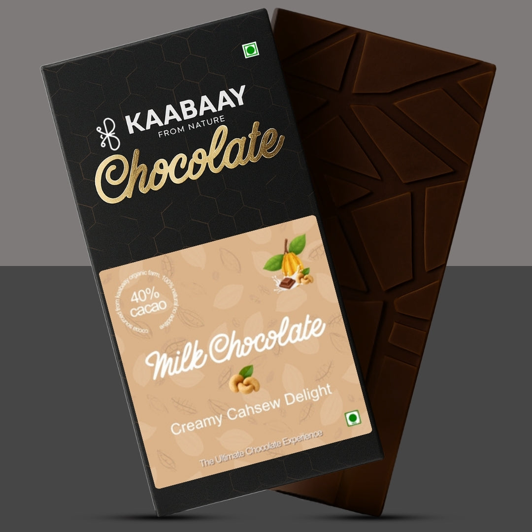 Milk chocolate 40% Creamy Cashew Delight Bar