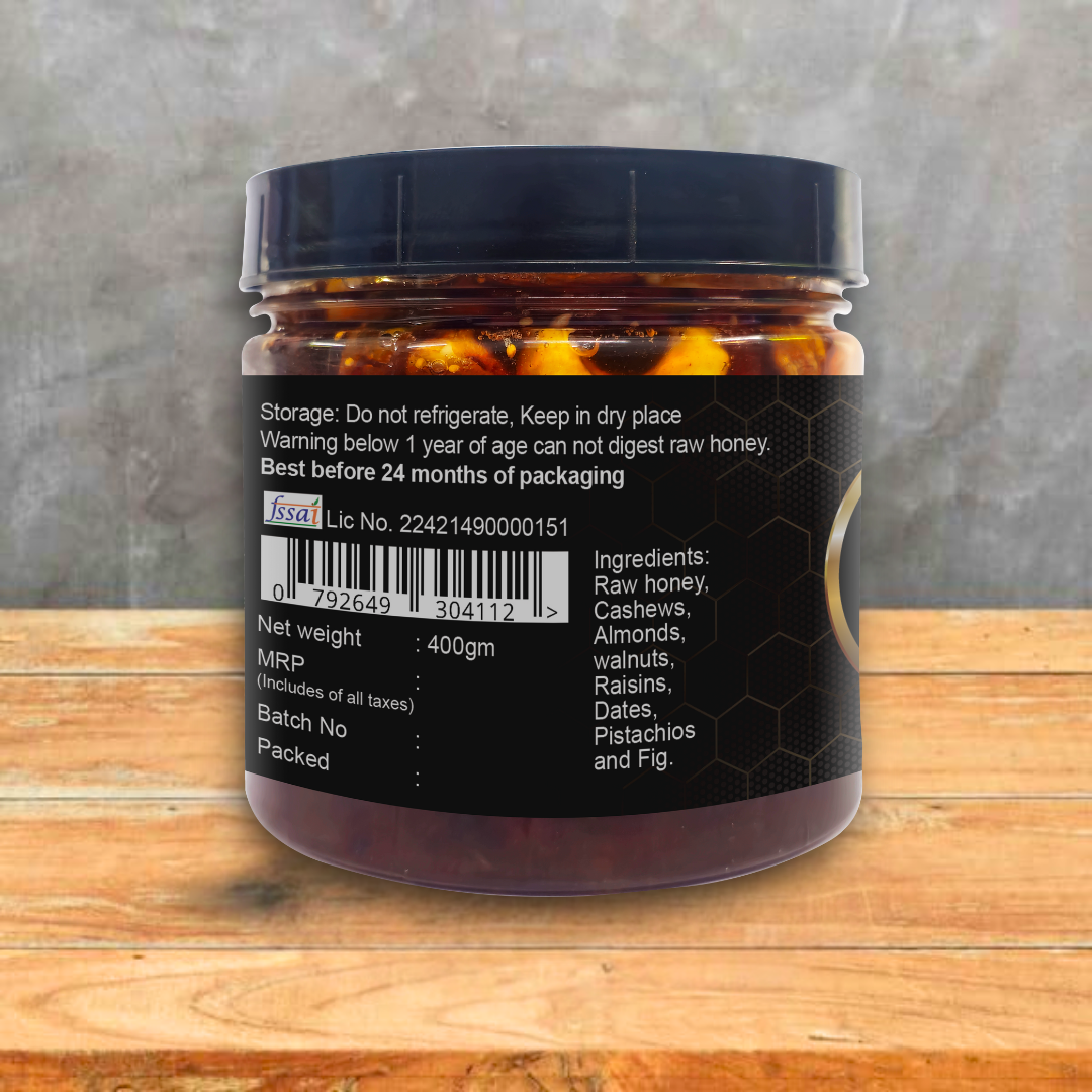 Honey Soaked Nuts 400gm