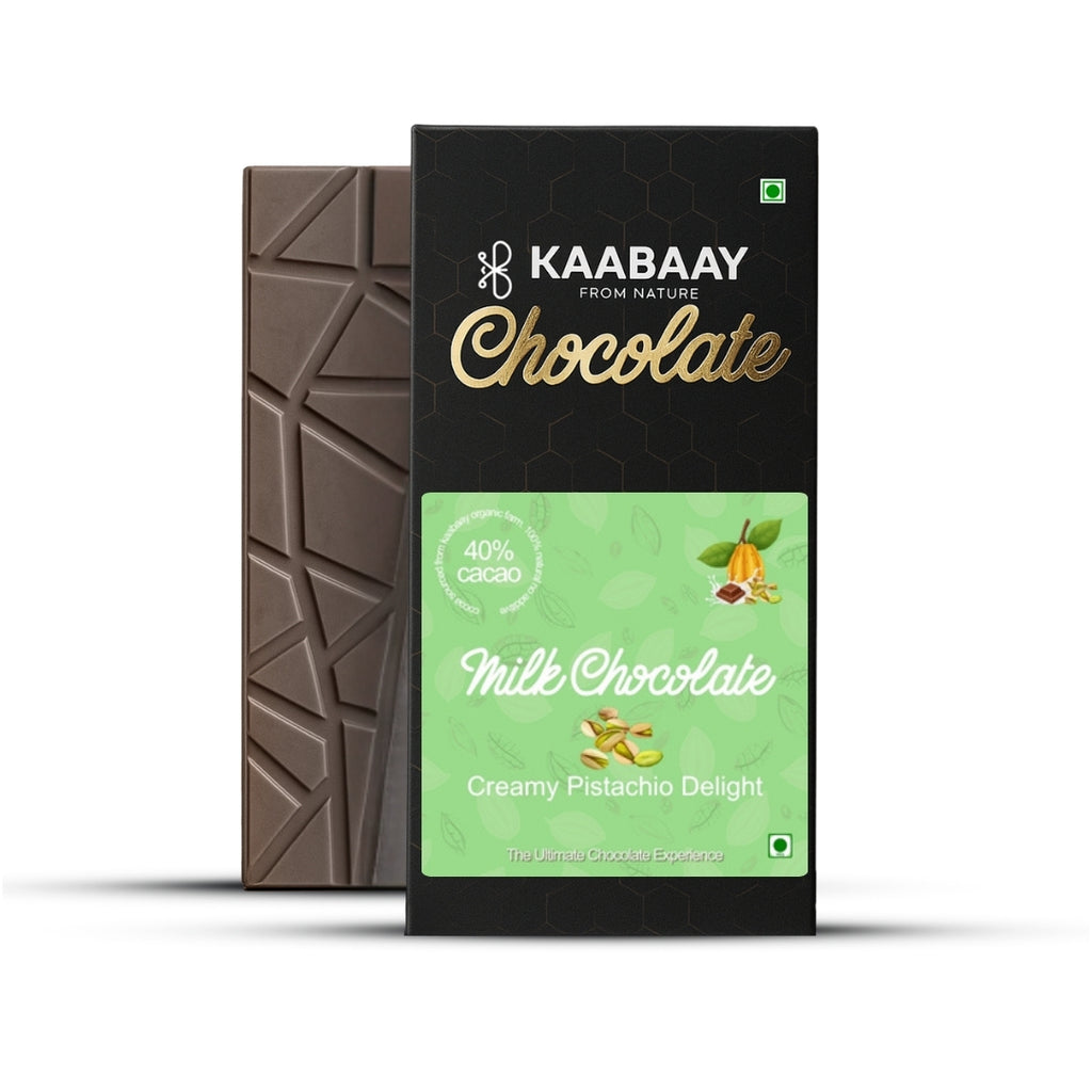 Milk chocolate 40% Creamy Pistachio Delight Bar