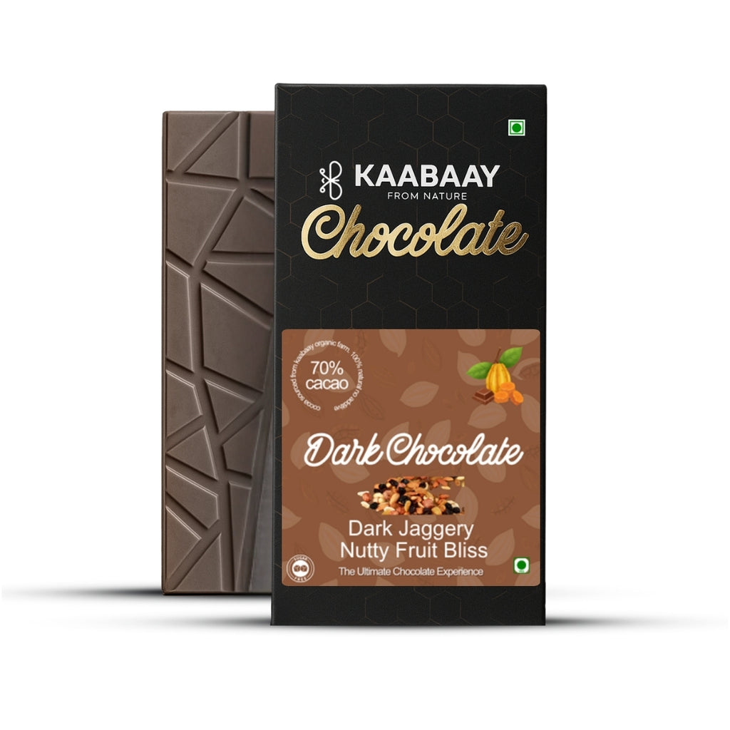 Dark Chocolate 70% Jaggery Nutty Fruity Bliss