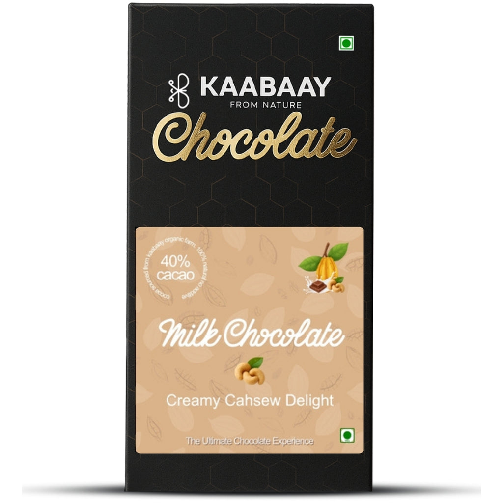 Milk chocolate 40% Creamy Cashew Delight Bar