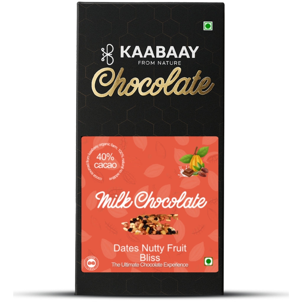 Milk Chocolate 40% Dates Nutty Fruity Bliss