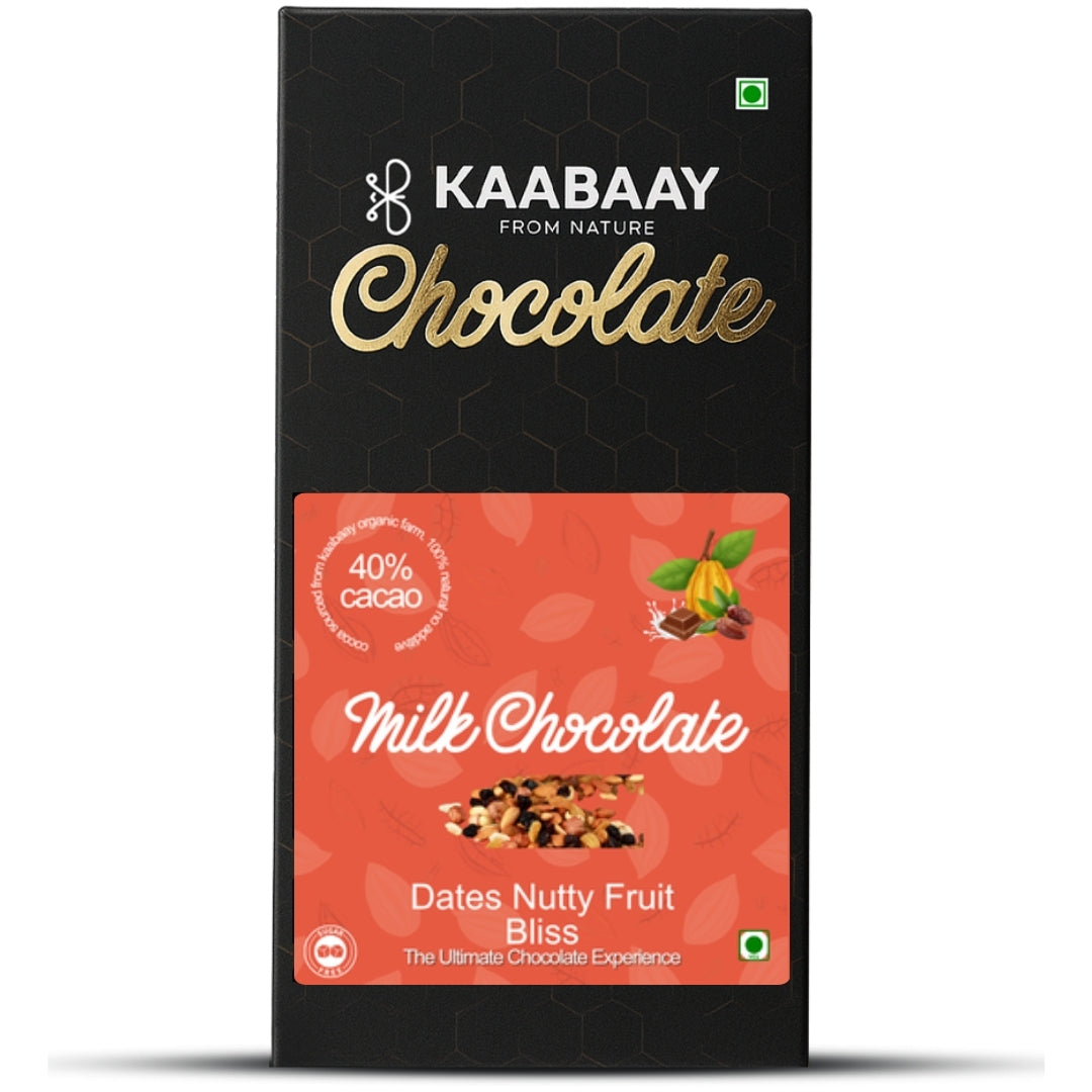 Milk Chocolate 40% Dates Nutty Fruity Bliss