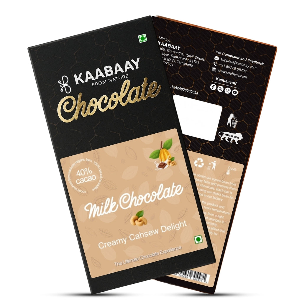 Milk chocolate 40% Creamy Cashew Delight Bar