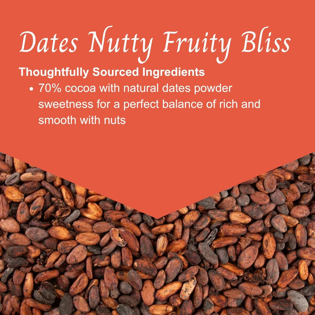 Milk Chocolate 40% Dates Nutty Fruity Bliss