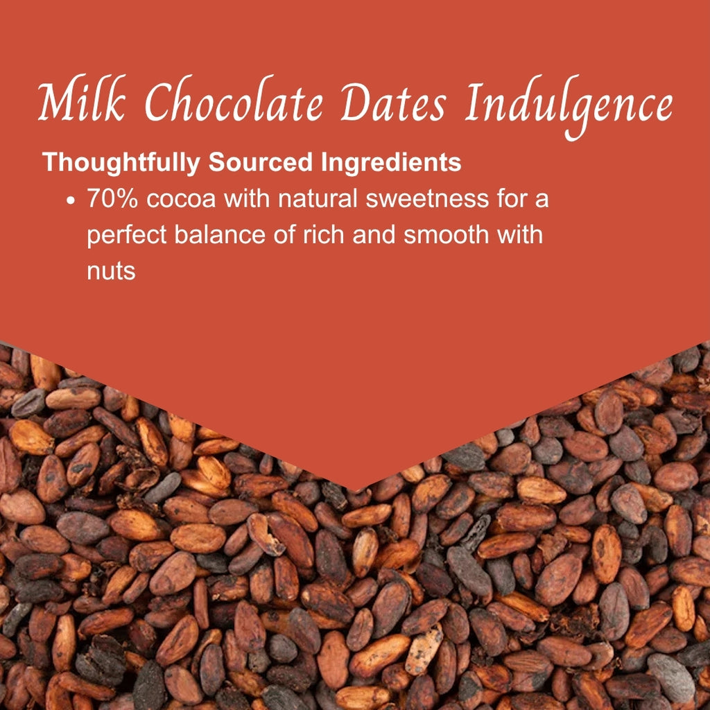 Milk Chocolate 40% Dates Indulgence