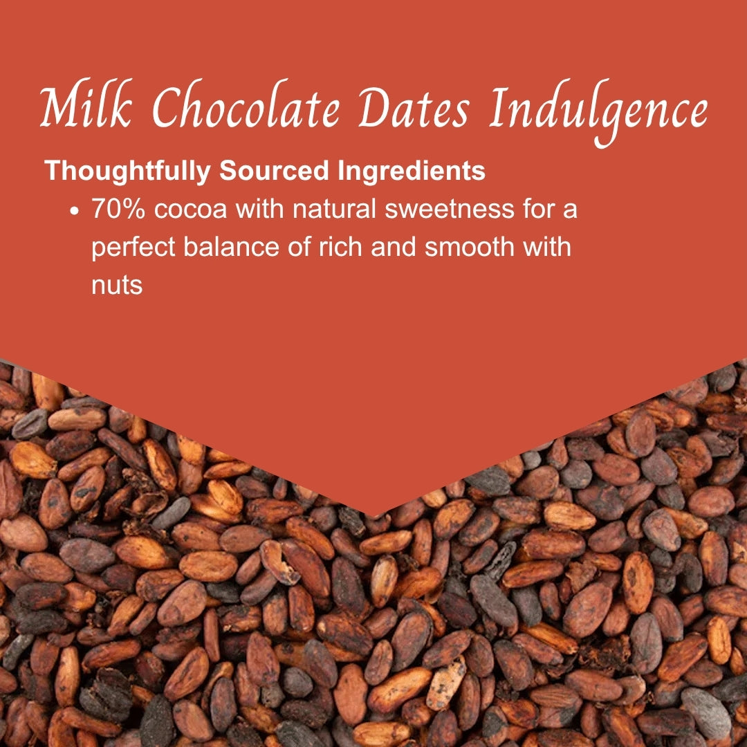 Milk Chocolate 40% Dates Indulgence