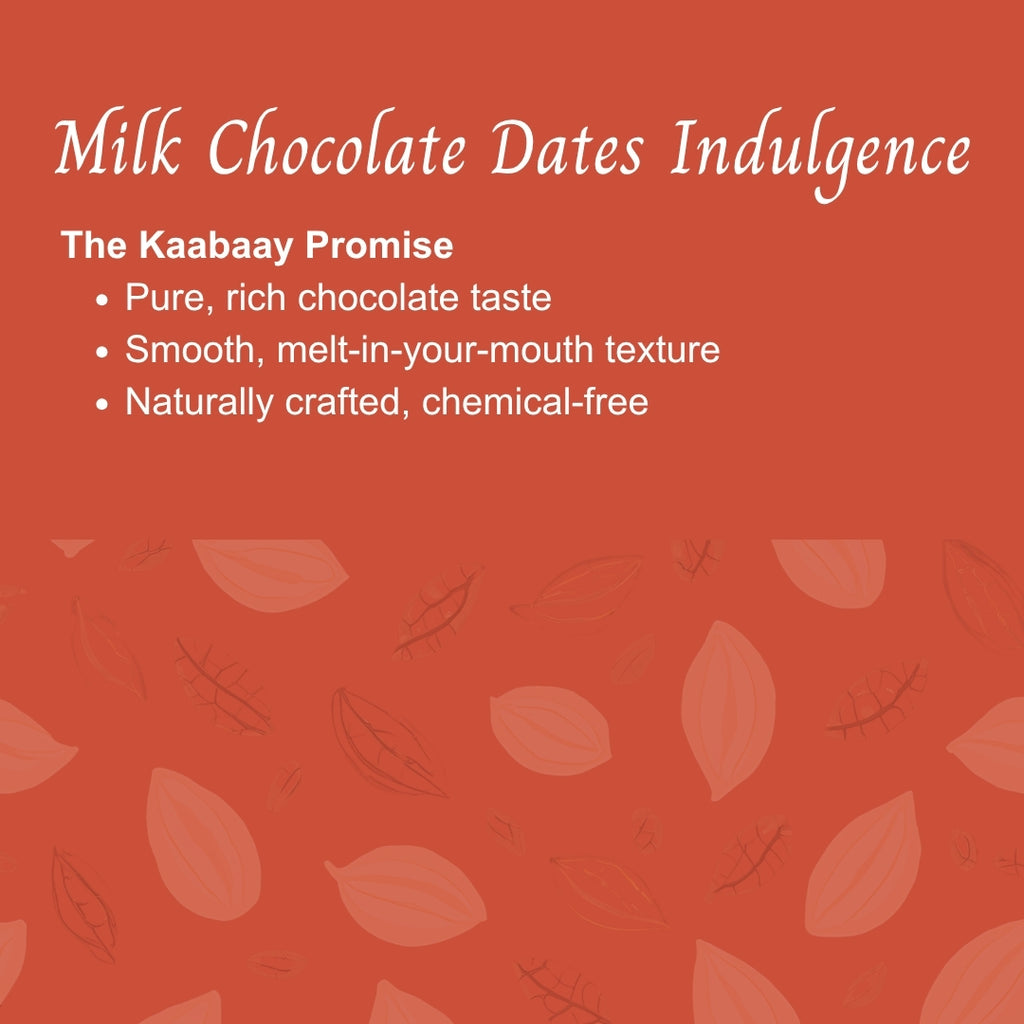 Milk Chocolate 40% Dates Indulgence