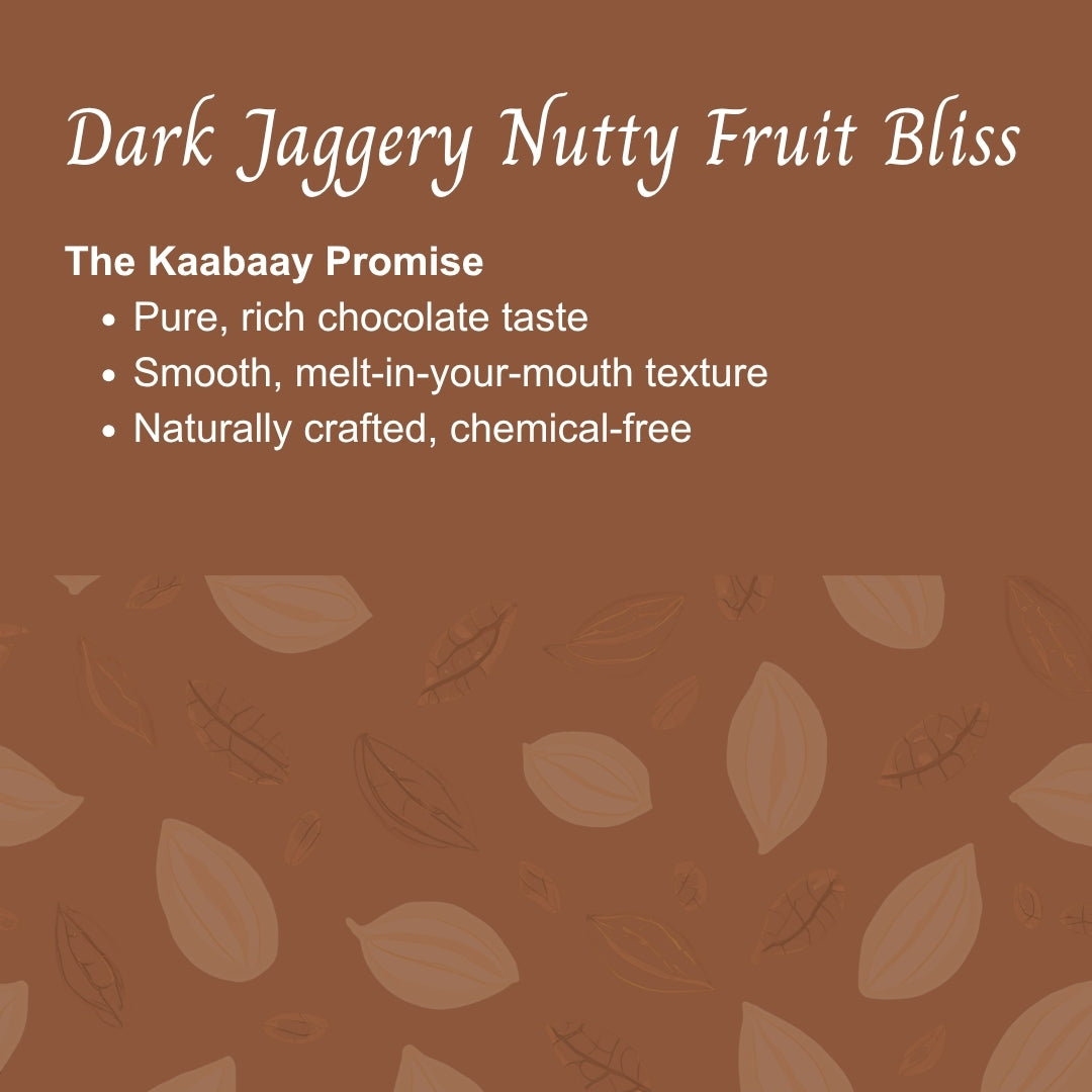 Dark Chocolate 70% Jaggery Nutty Fruity Bliss