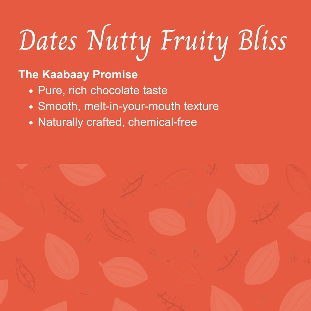 Milk Chocolate 40% Dates Nutty Fruity Bliss