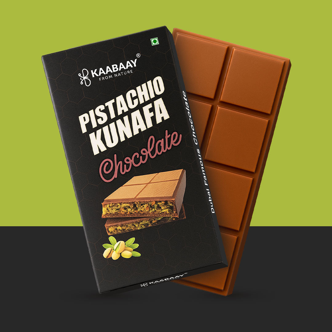 Pistachio Kunafa chocolate 250gm