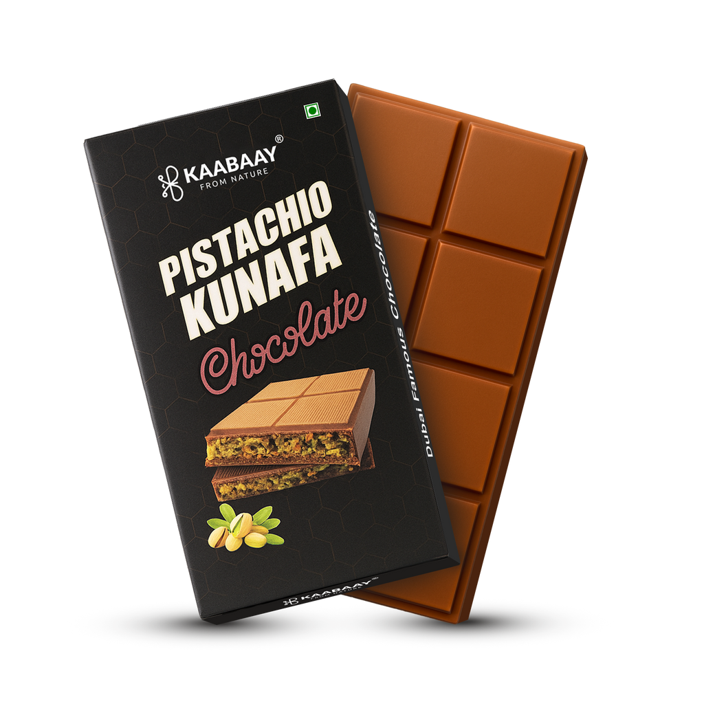 Pistachio Kunafa chocolate 250gm