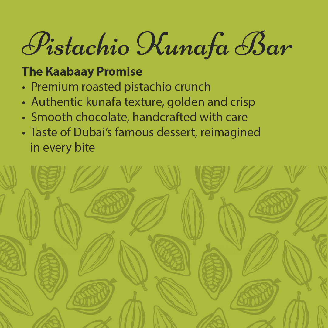 Pistachio Kunafa Chocolate Bites-60 Pcs